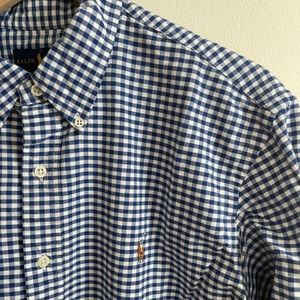Ralph Lauren Men’s Gingham Button Down Shirt